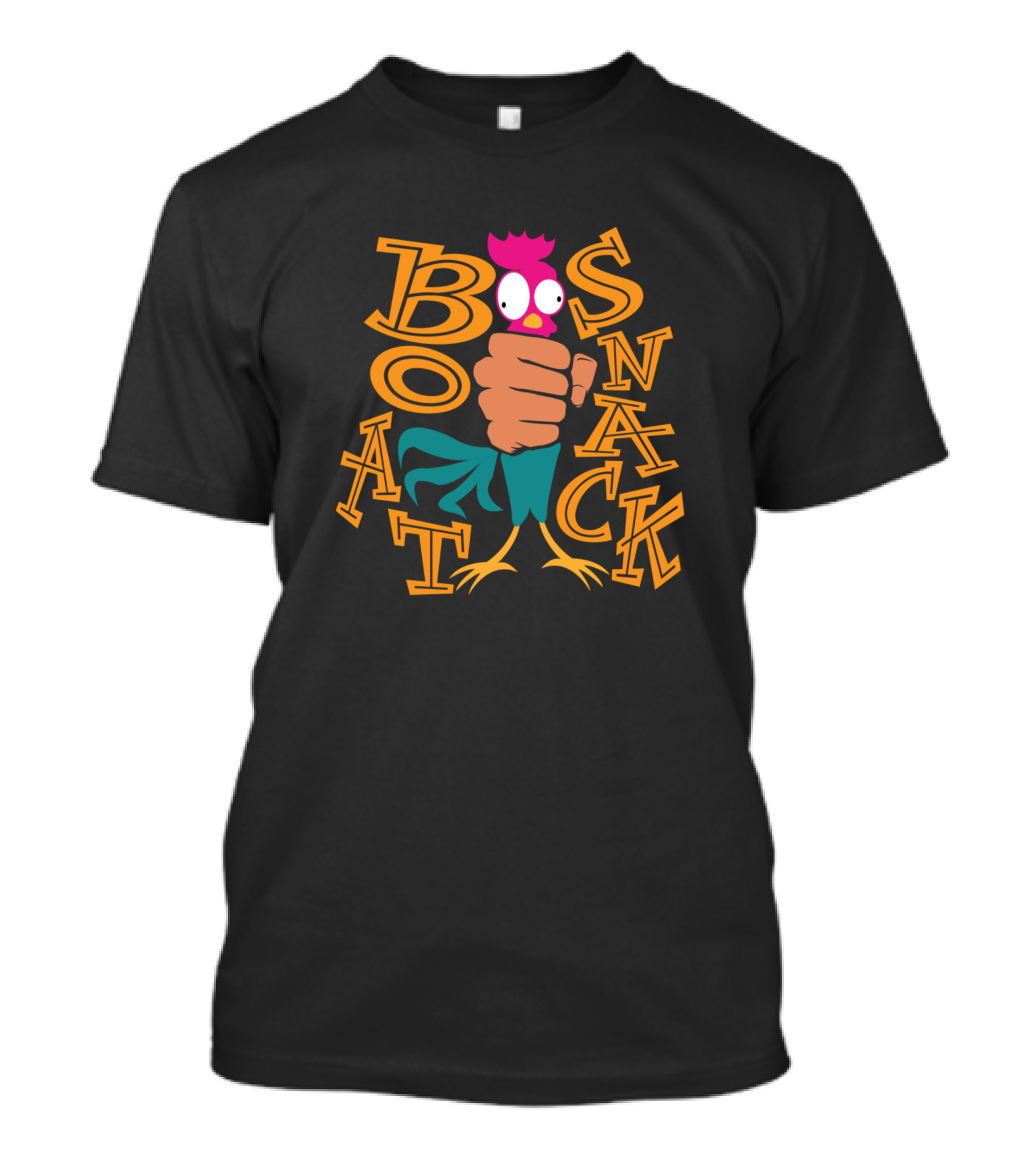 Boat Snack Chicken Fist T-Shirt
