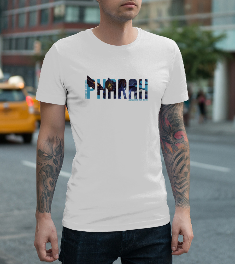 PHARAH Justice Rains From Above Skyward Defense T-Shirt
