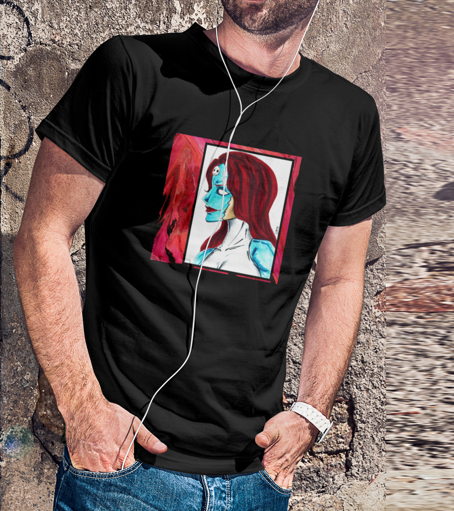 Raven Darkholme Mystique Red And Blue Artistic T-Shirt