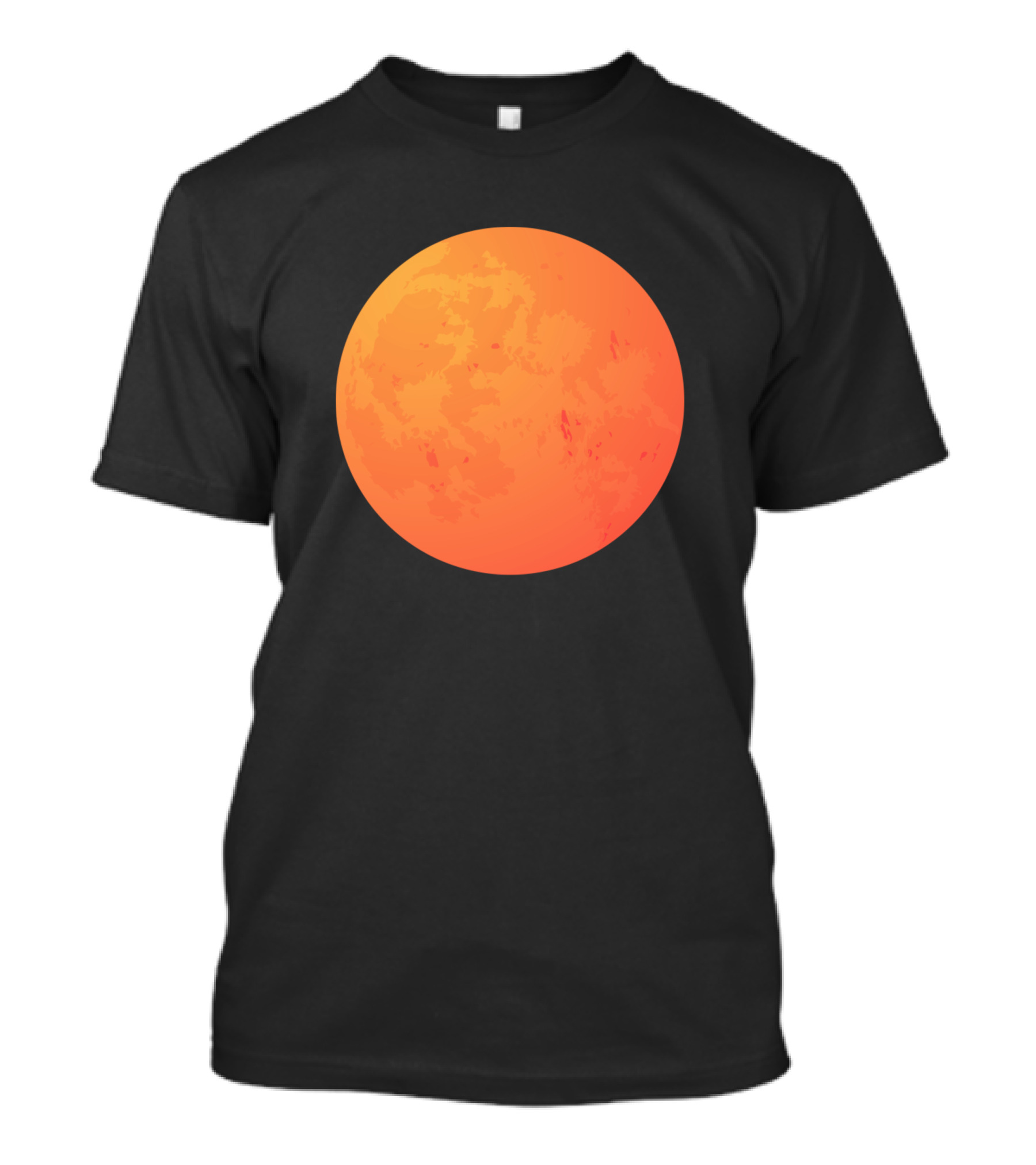 Red Moon Lunar Phase T-Shirt
