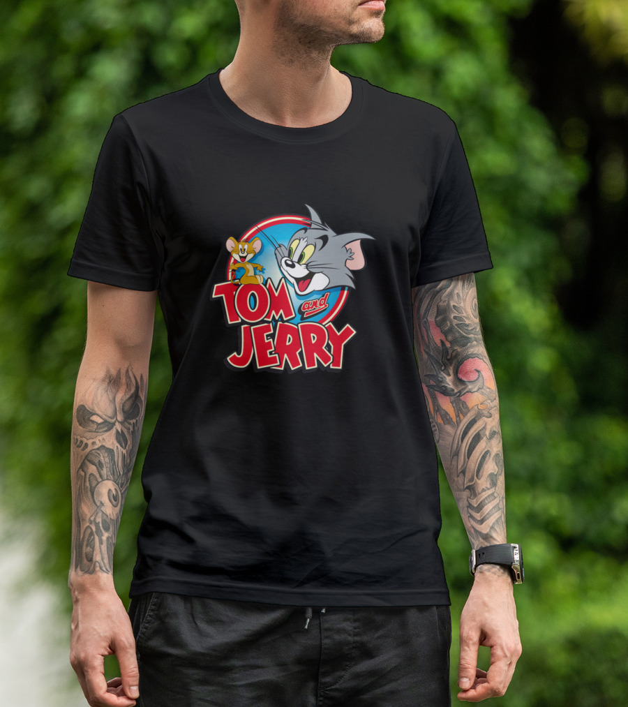 Tom And Jerry Classic Cartoon T-Shirt
