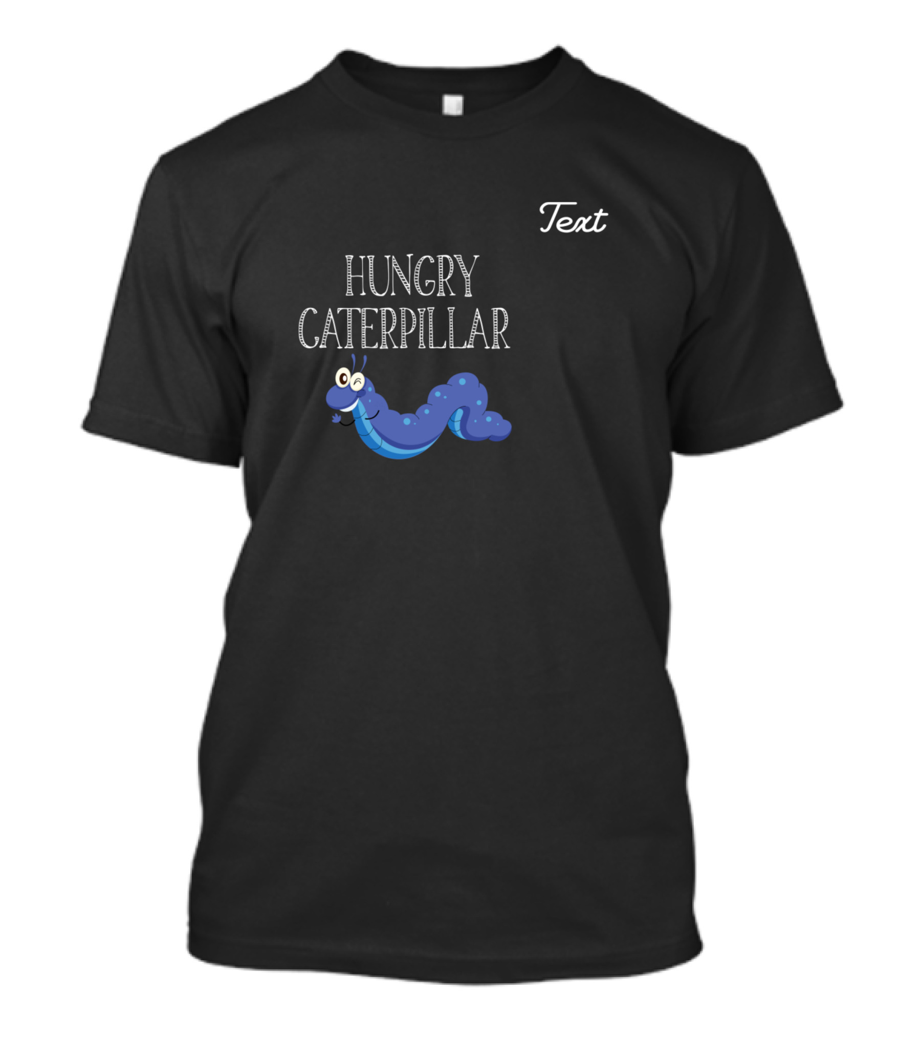 Hungry Caterpillar Text T-Shirt