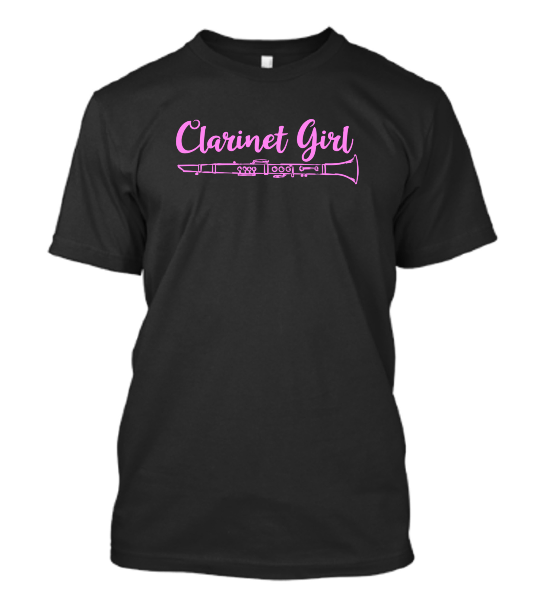 Clarinet Girl Passion For Clarinetists T-Shirt