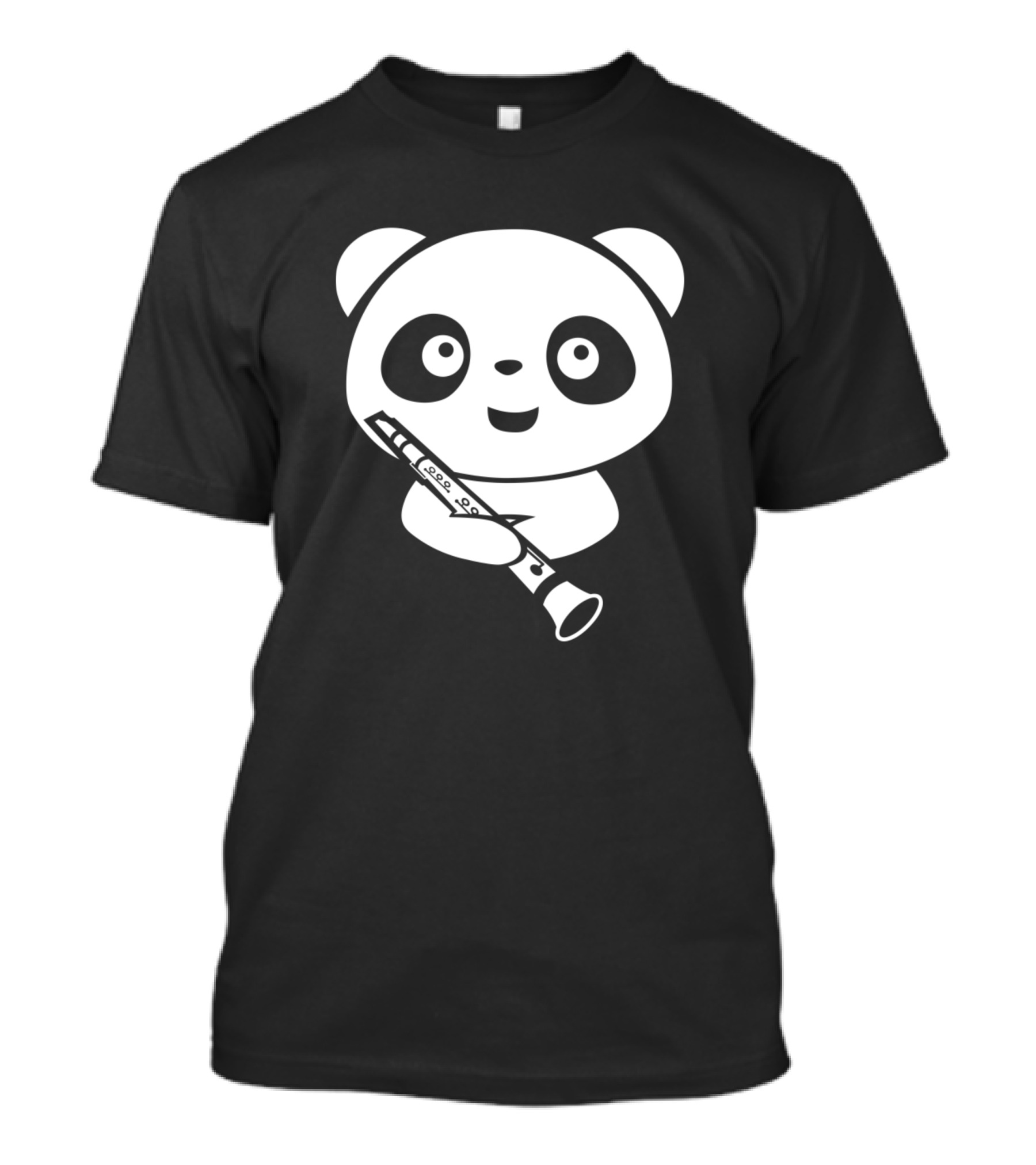 Clarinet Panda For Passionate Clarinetists T-Shirt