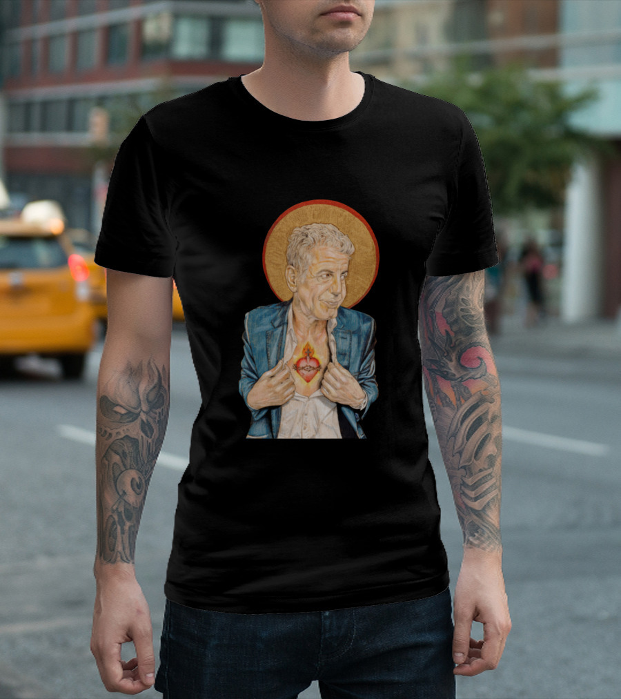 Anthoni Bourdain Sacred Heart Halo T-Shirt
