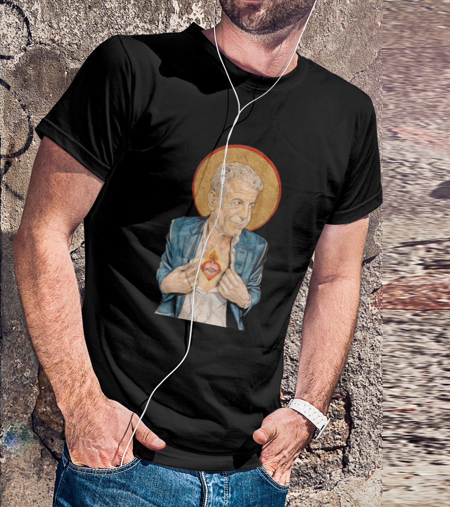 Anthoni Bourdain Sacred Heart Halo T-Shirt