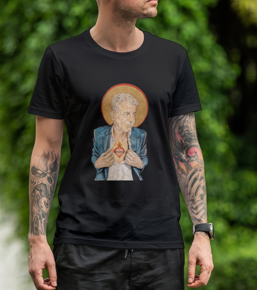 Anthoni Bourdain Sacred Heart Halo T-Shirt