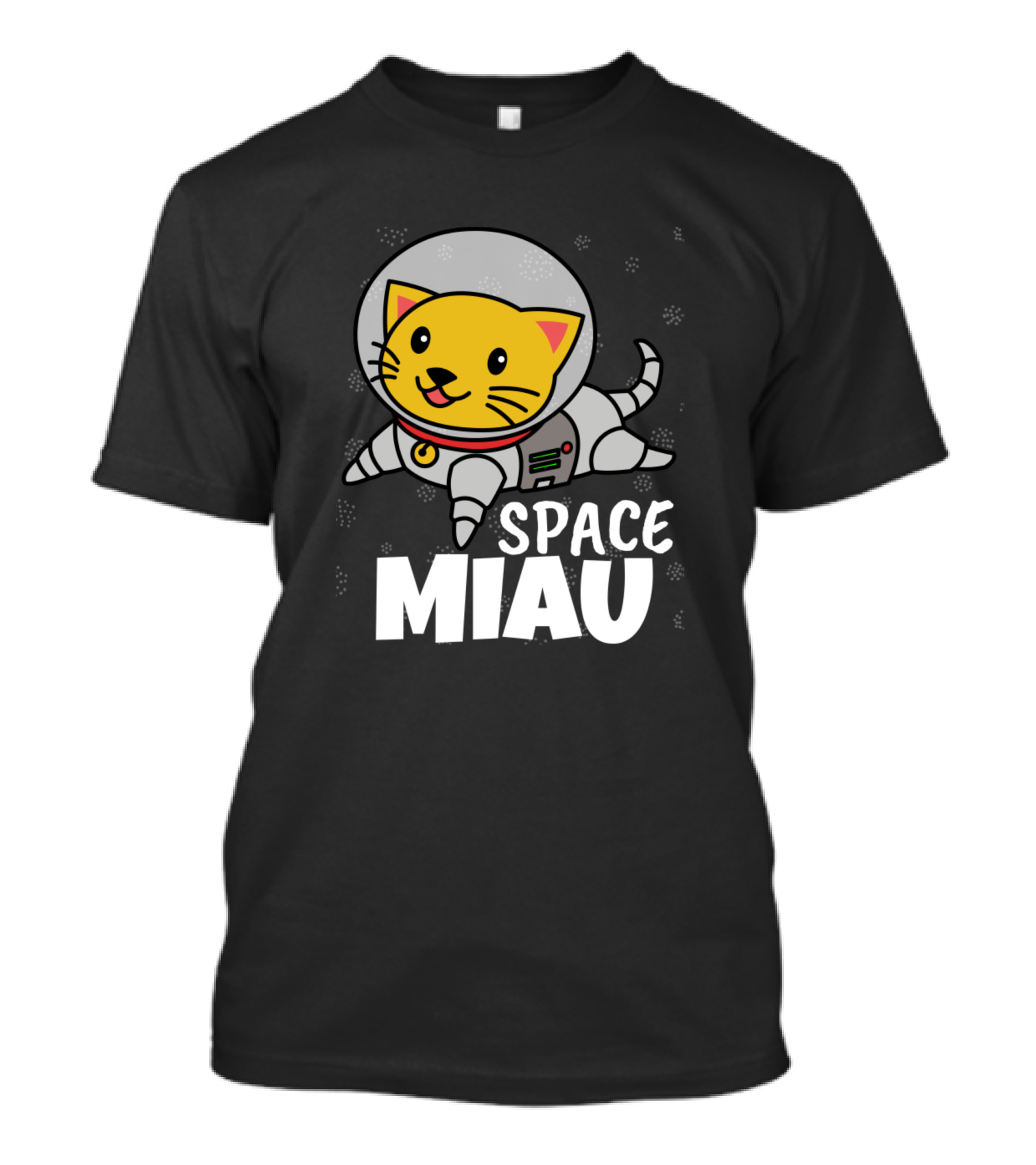 Space Miau Astronaut Cats Kitty T-Shirt