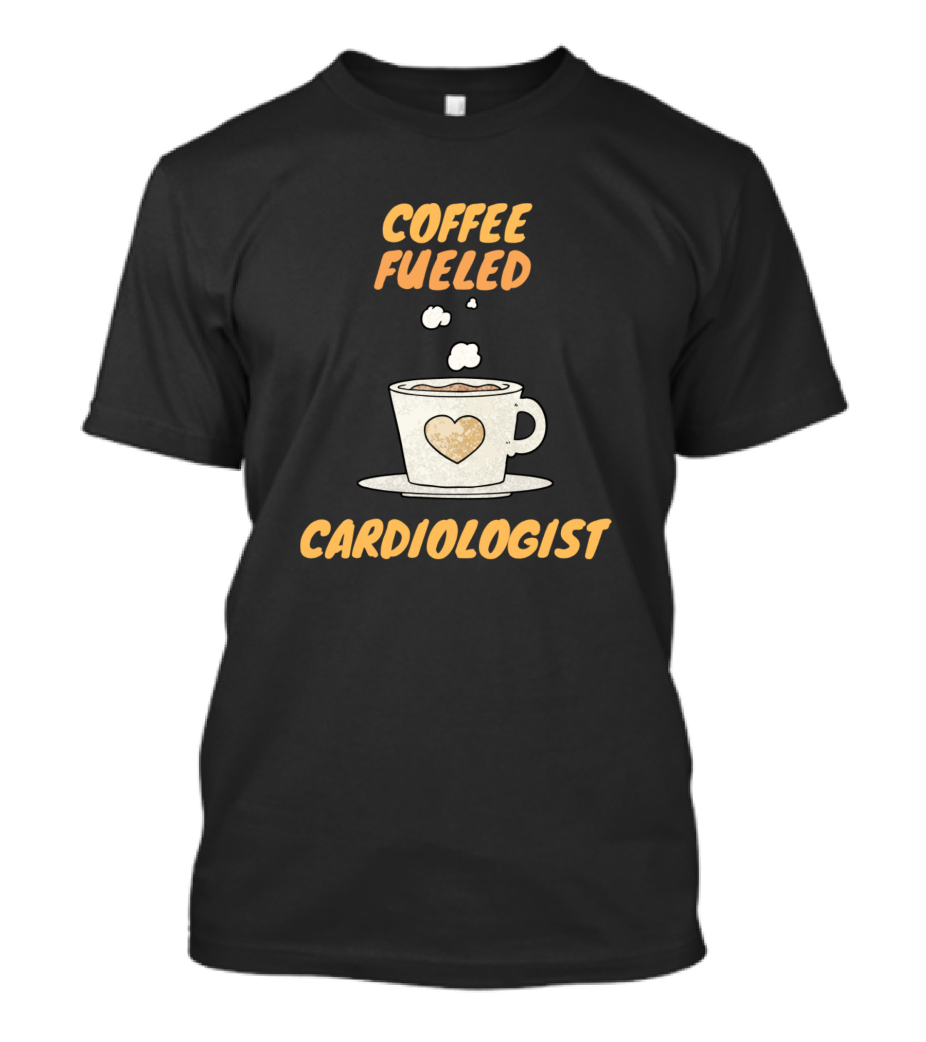 Coffee Fueled Cardiologist Heart Mug T-Shirt