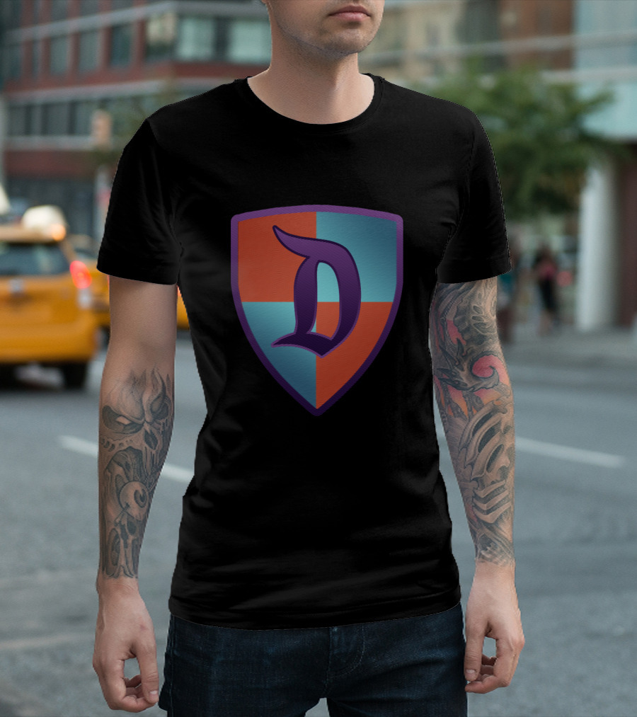Dlr Cm Patch D Shield Emblem T-Shirt