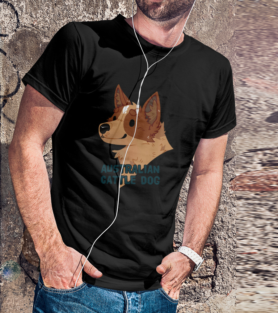 Australian Cattle Dog Red Heeler Cute Dog T-Shirt