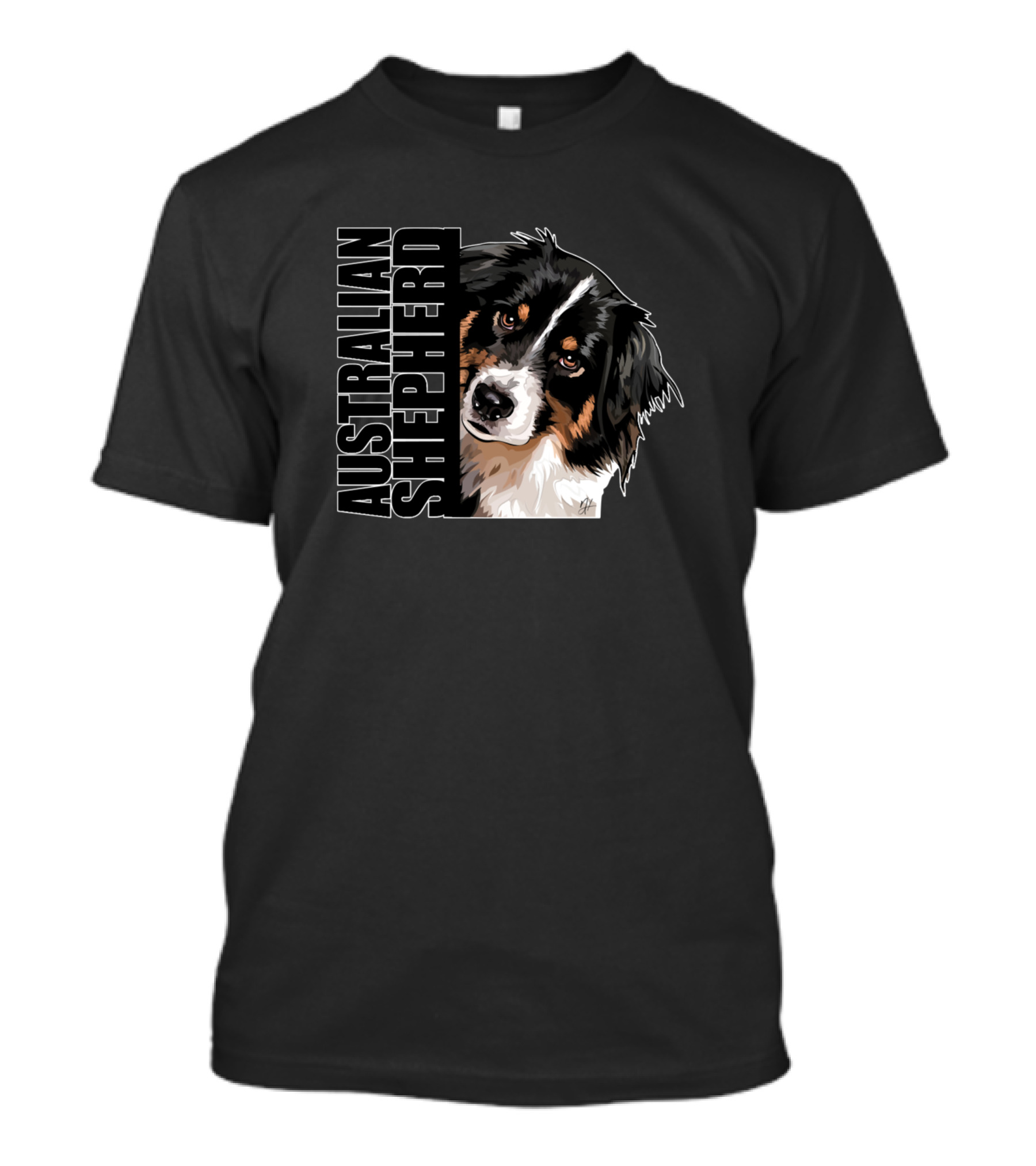 Australian Shepherd Dog Aussie198 T-Shirt