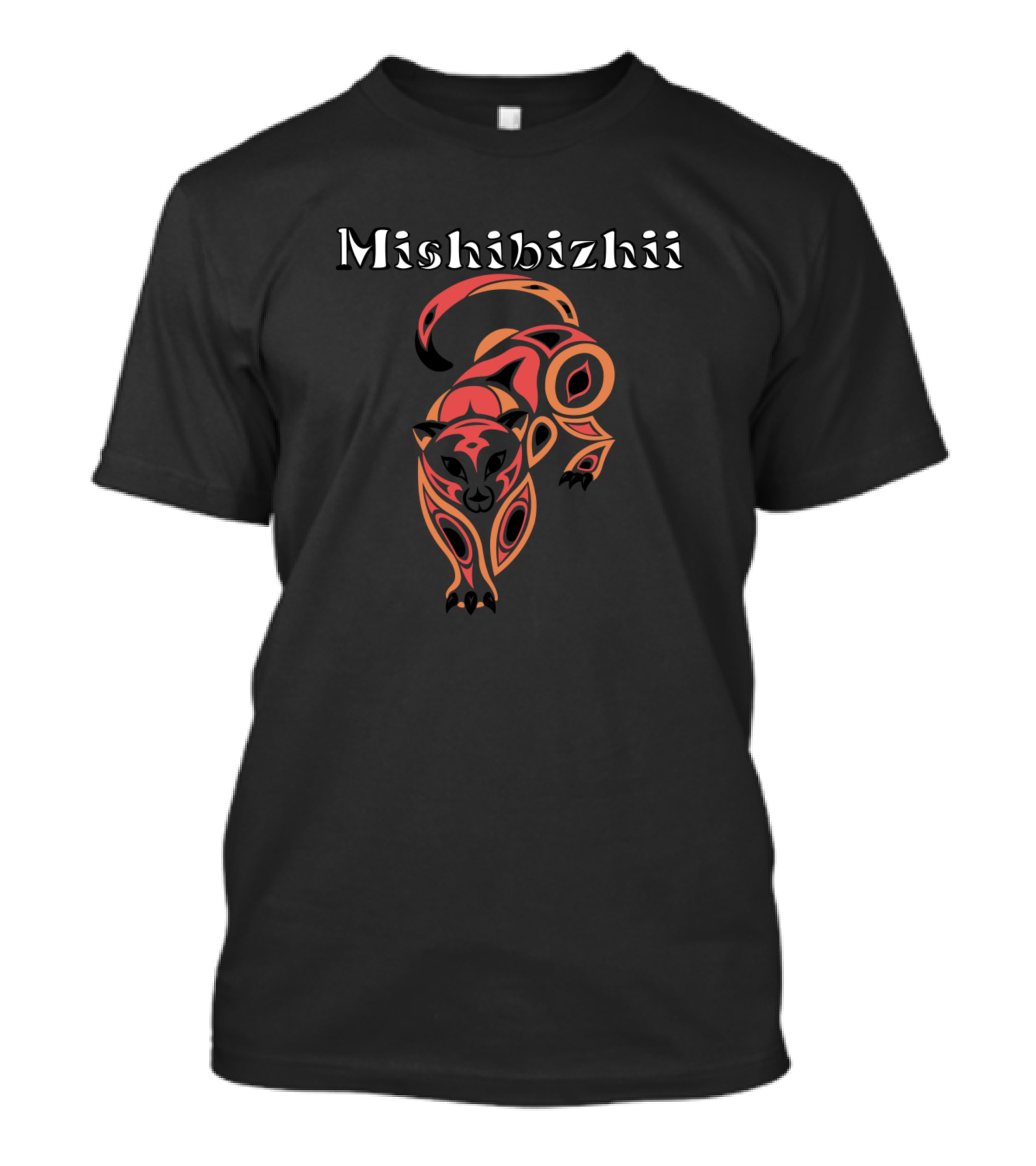 Mishibizhii Mountain Lion Cougar T-Shirt