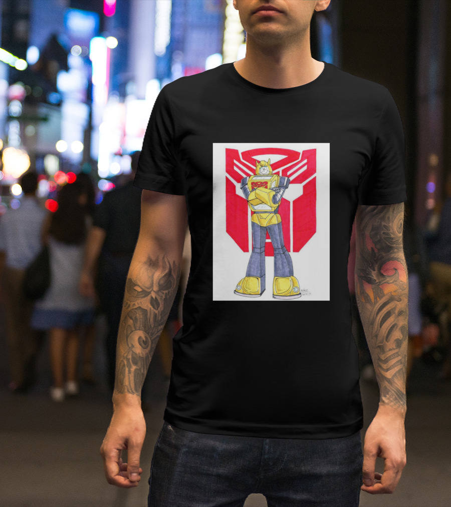 Autobot Bumblebee 1984 Proud Soldier T-Shirt