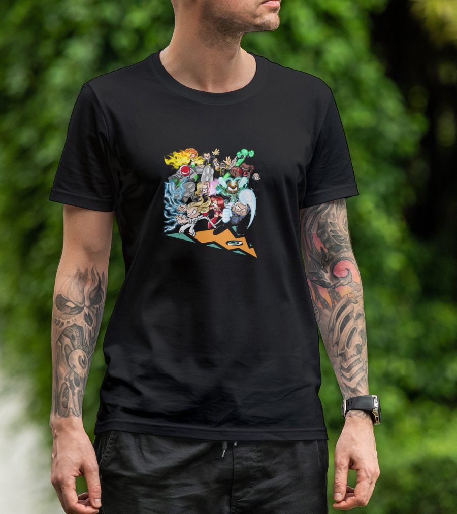 Storm Cuties Superhero Team Showdown T-Shirt
