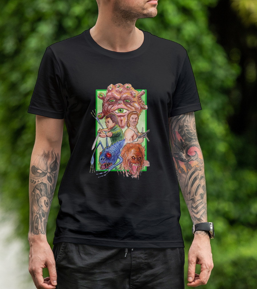 Big Trouble In Little China Monsters And Heroes T-Shirt