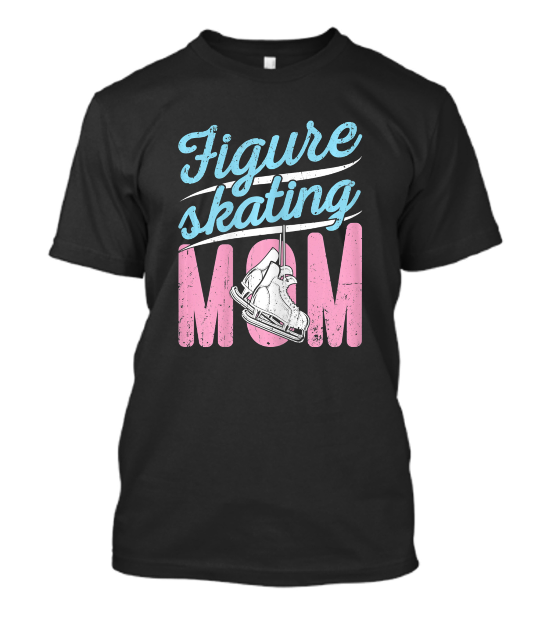Figure Skating Mom Ice Skating Skates T-Shirt