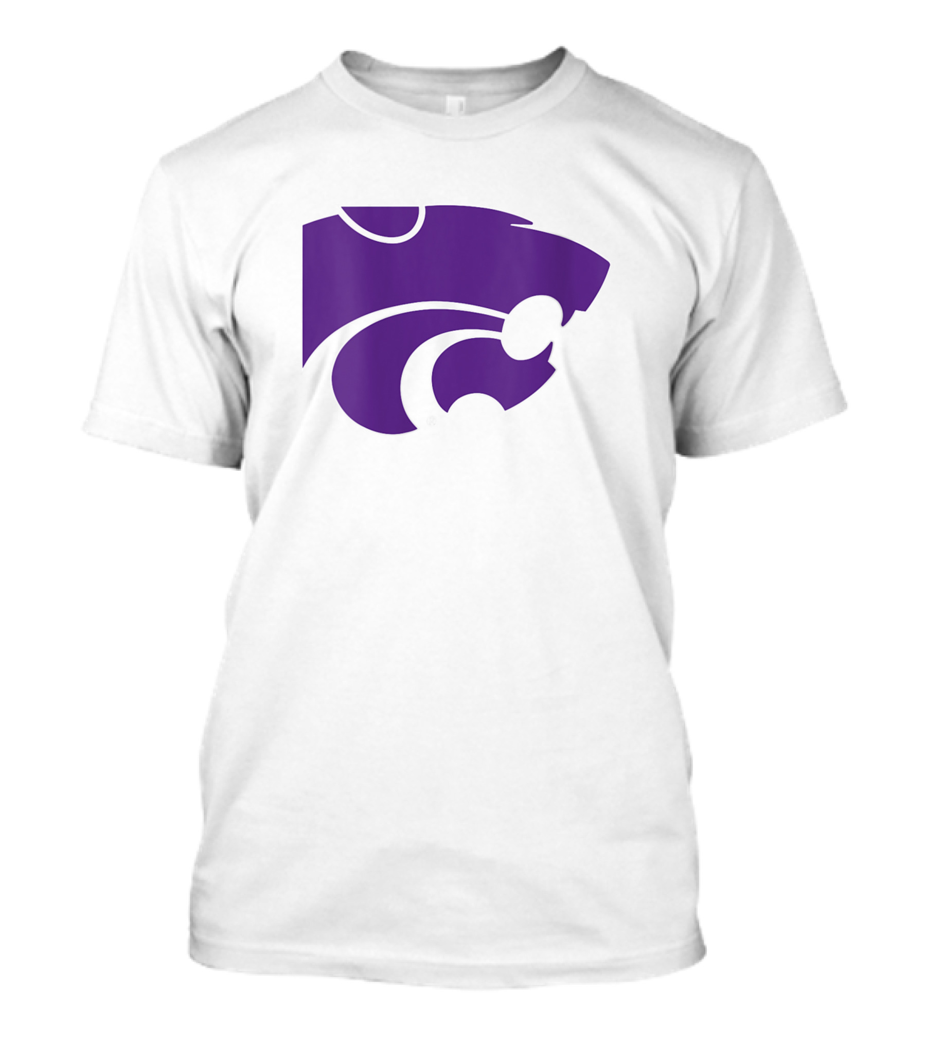 Kansas State University Wildcats NCAA Purple Powercat T-Shirt