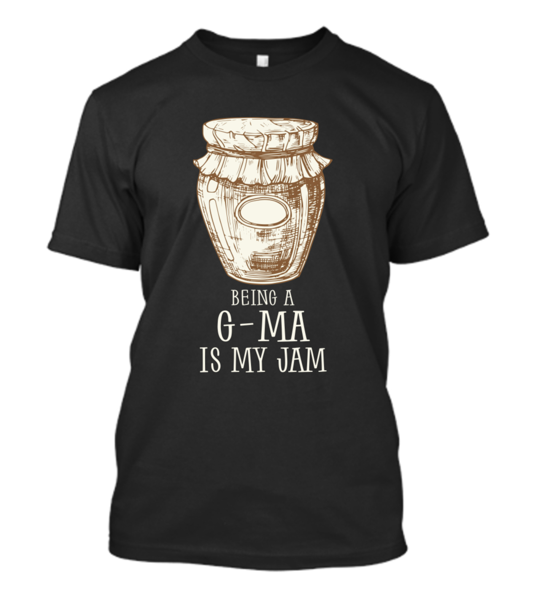Being A G-Ma Is My Jam Vintage Style Funny Grandmother T-Shirt