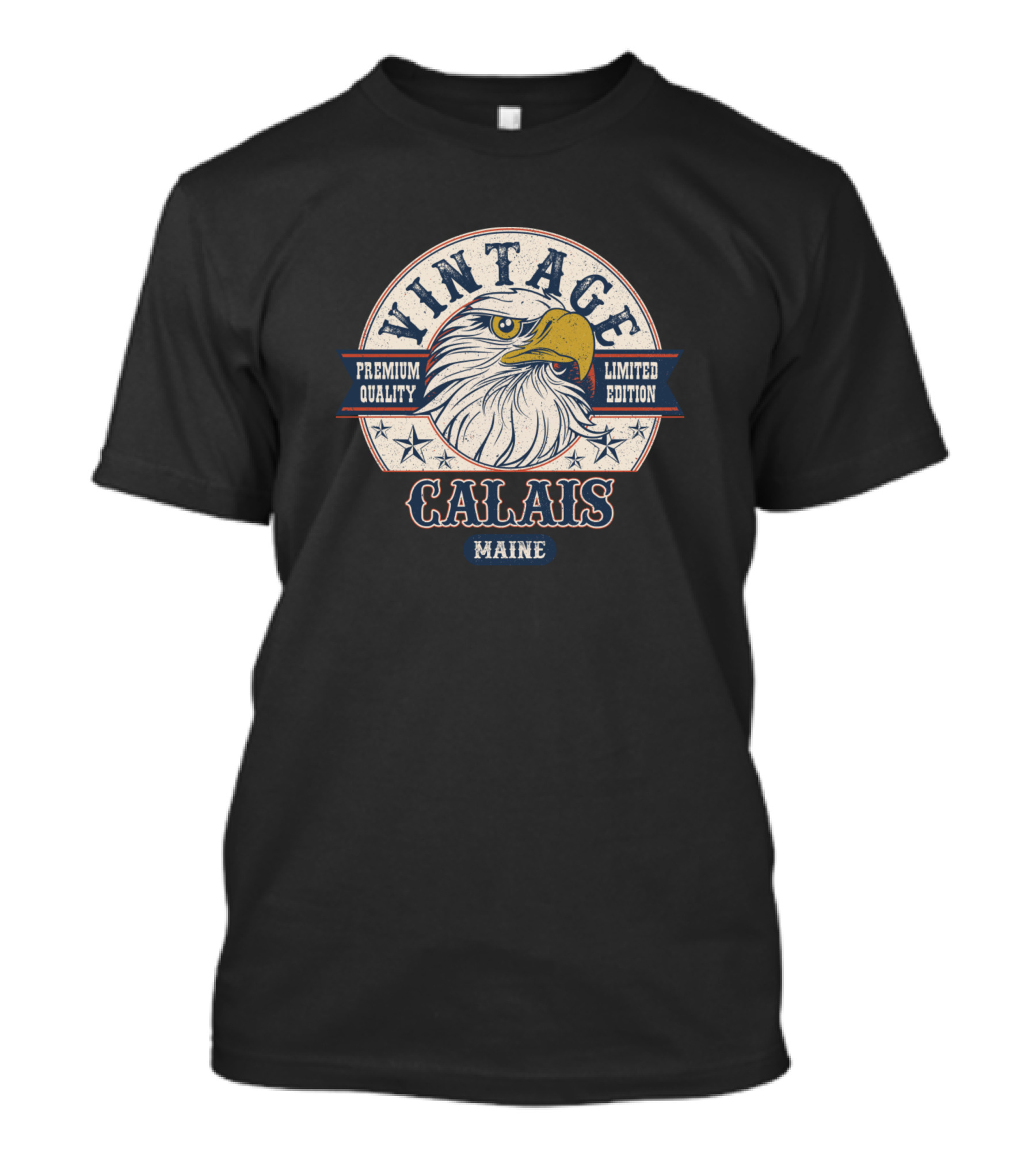 Vintage Calais Maine Eagle T-Shirt
