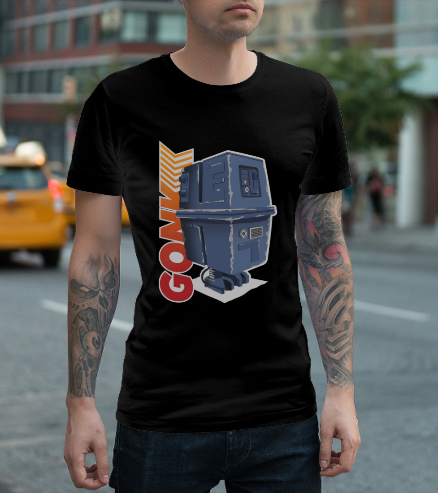 Gonk Droid Retro Robot T-Shirt