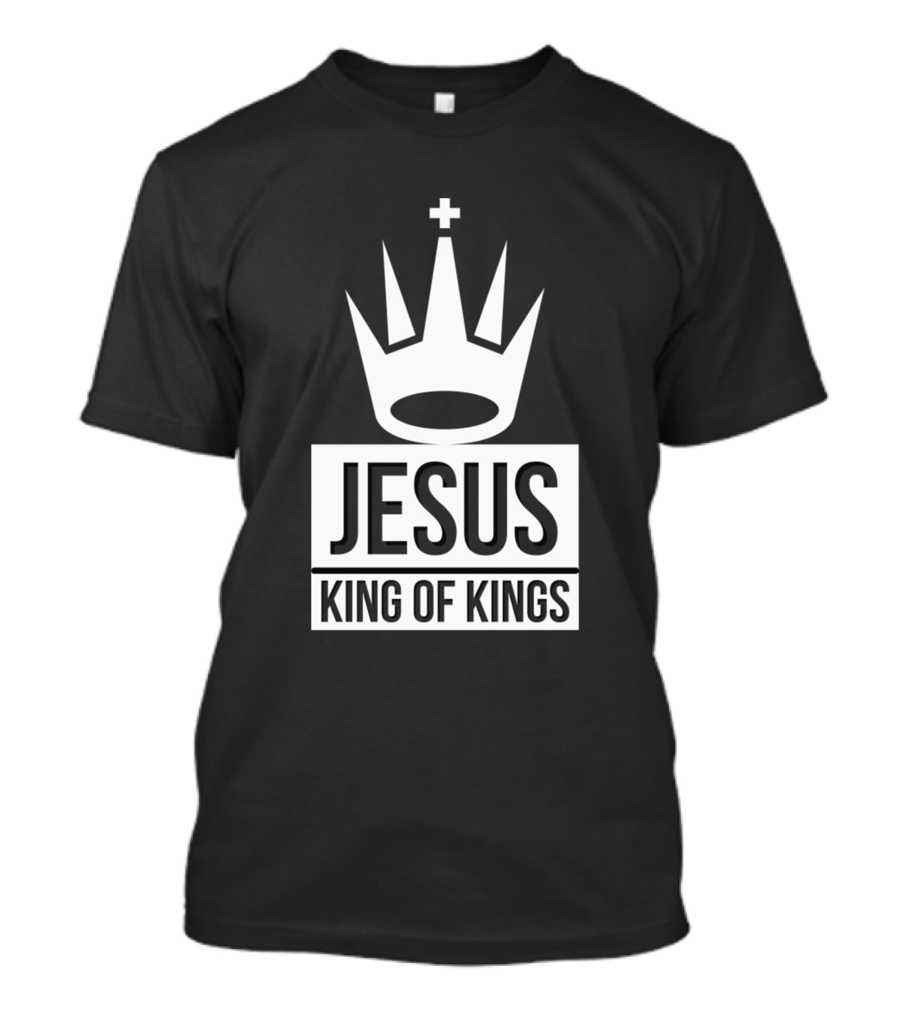 Jesus King Of Kings Crown Symbol T-Shirt