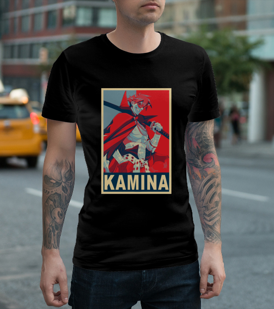 Kamina Gurren Lagann Anime T-Shirt