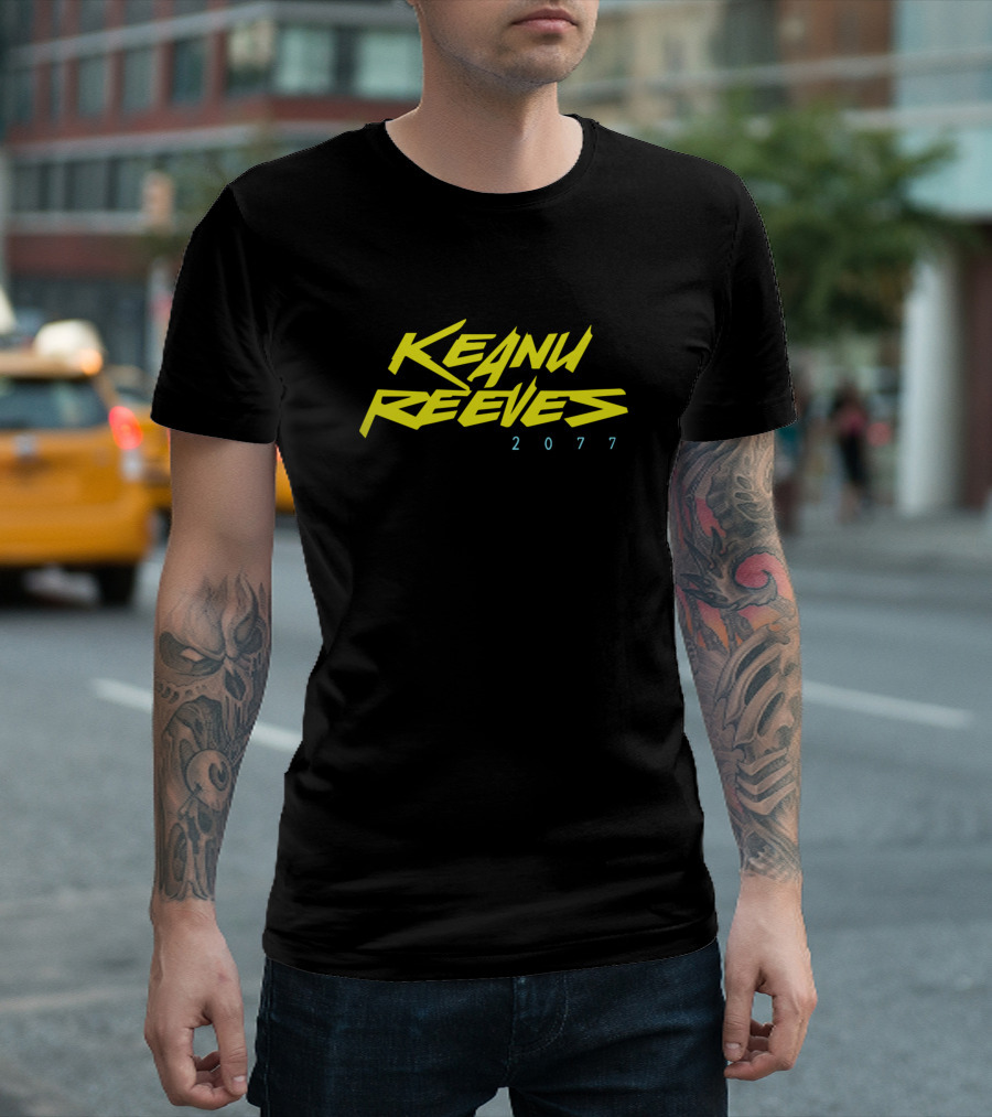 Keanu Reeves Cyberpunk 2077 T-Shirt