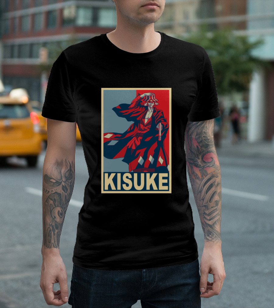 Kisuke Retro Pop Art Style Character T-Shirt