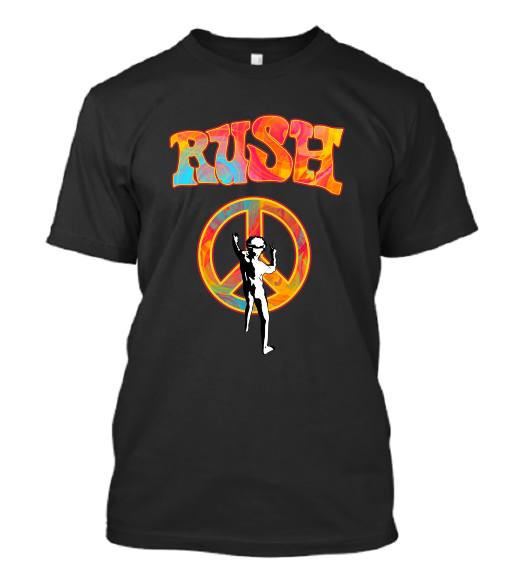 Rush Psychedelic Peace T-Shirt