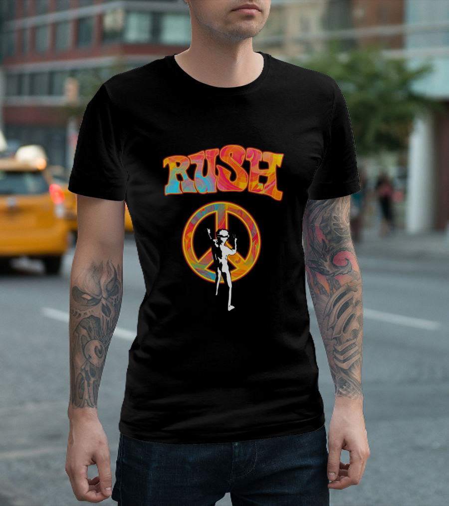 Rush Psychedelic Peace T-Shirt