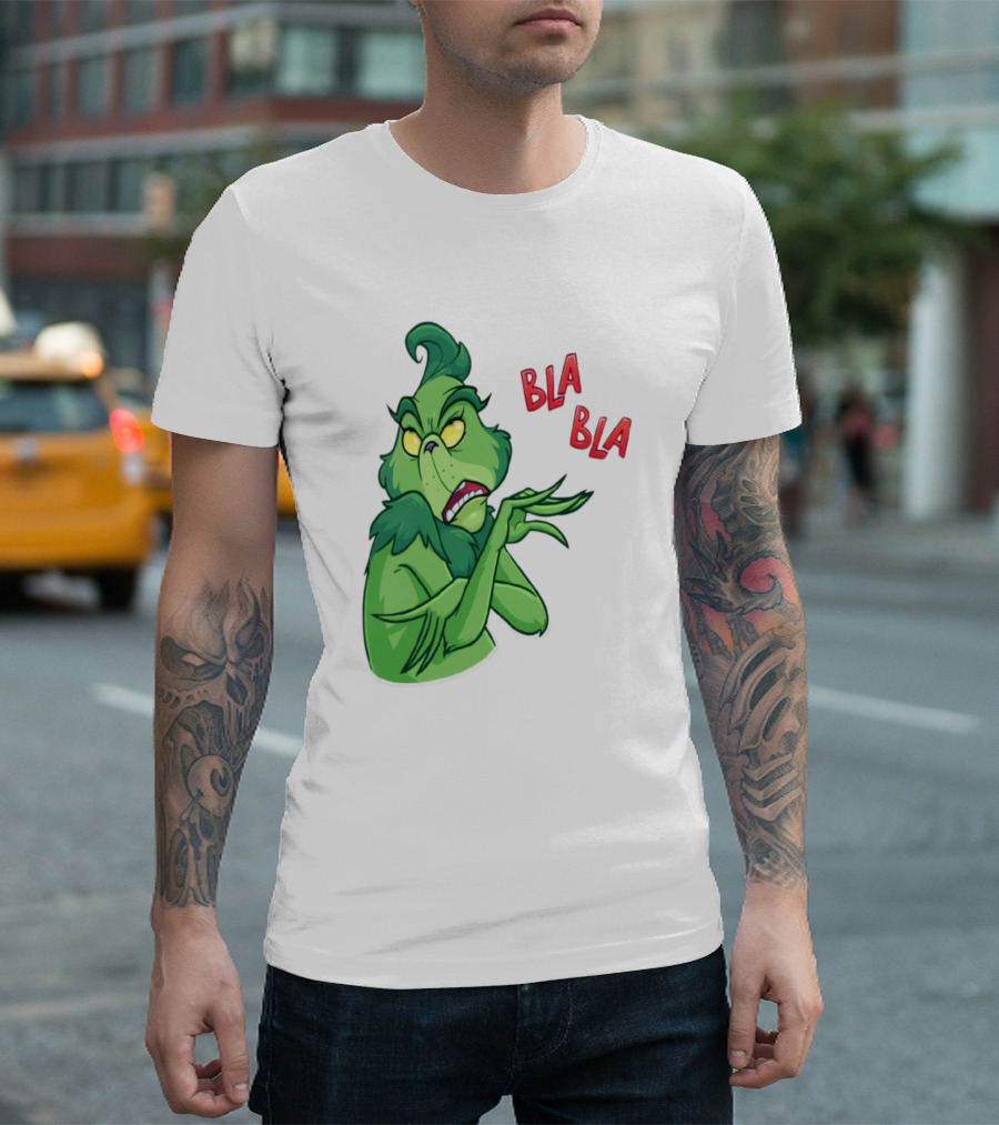 Bla Bla Christmas Day No Grinch T-Shirt