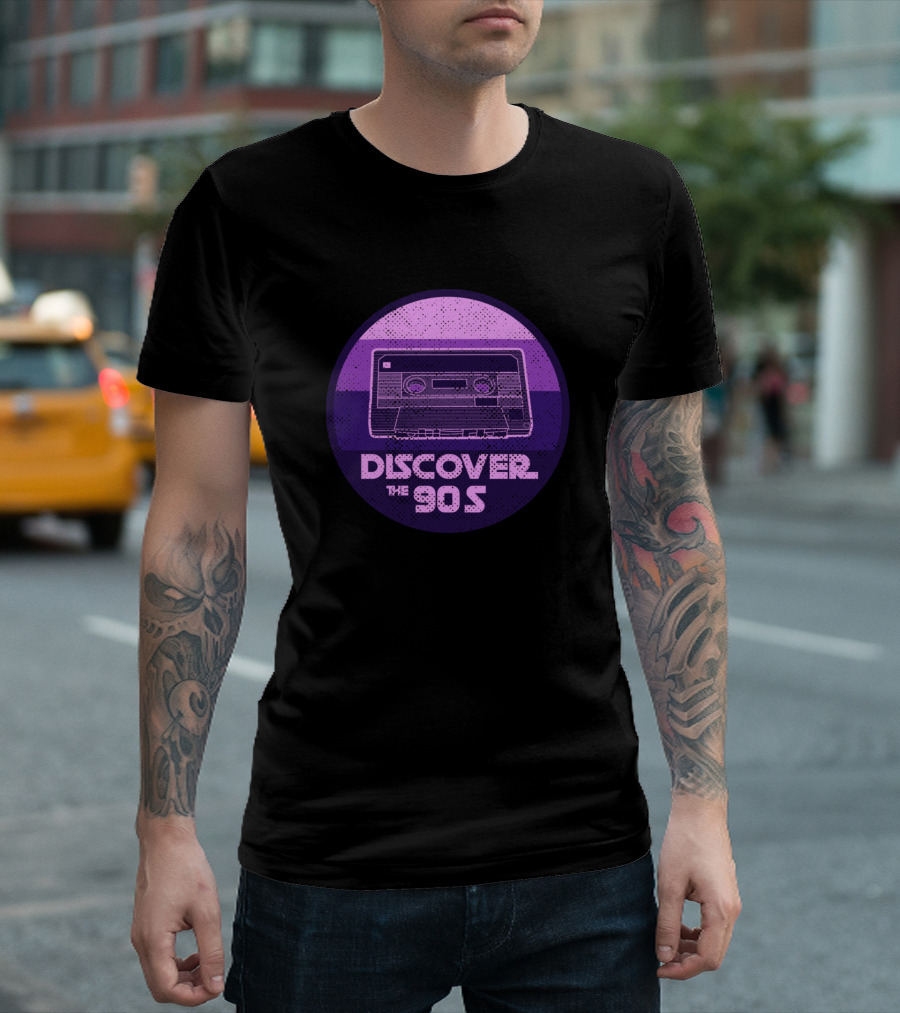 Discover The 90s Cassette Vintage Retro Nostalgia T-Shirt