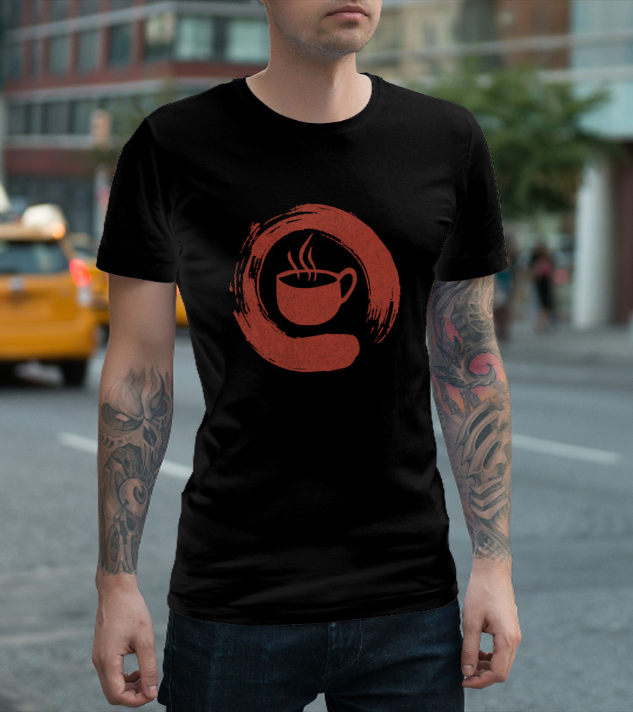 Japanese Symbol For Zen Enso Coffee Ichi Yoga T-Shirt