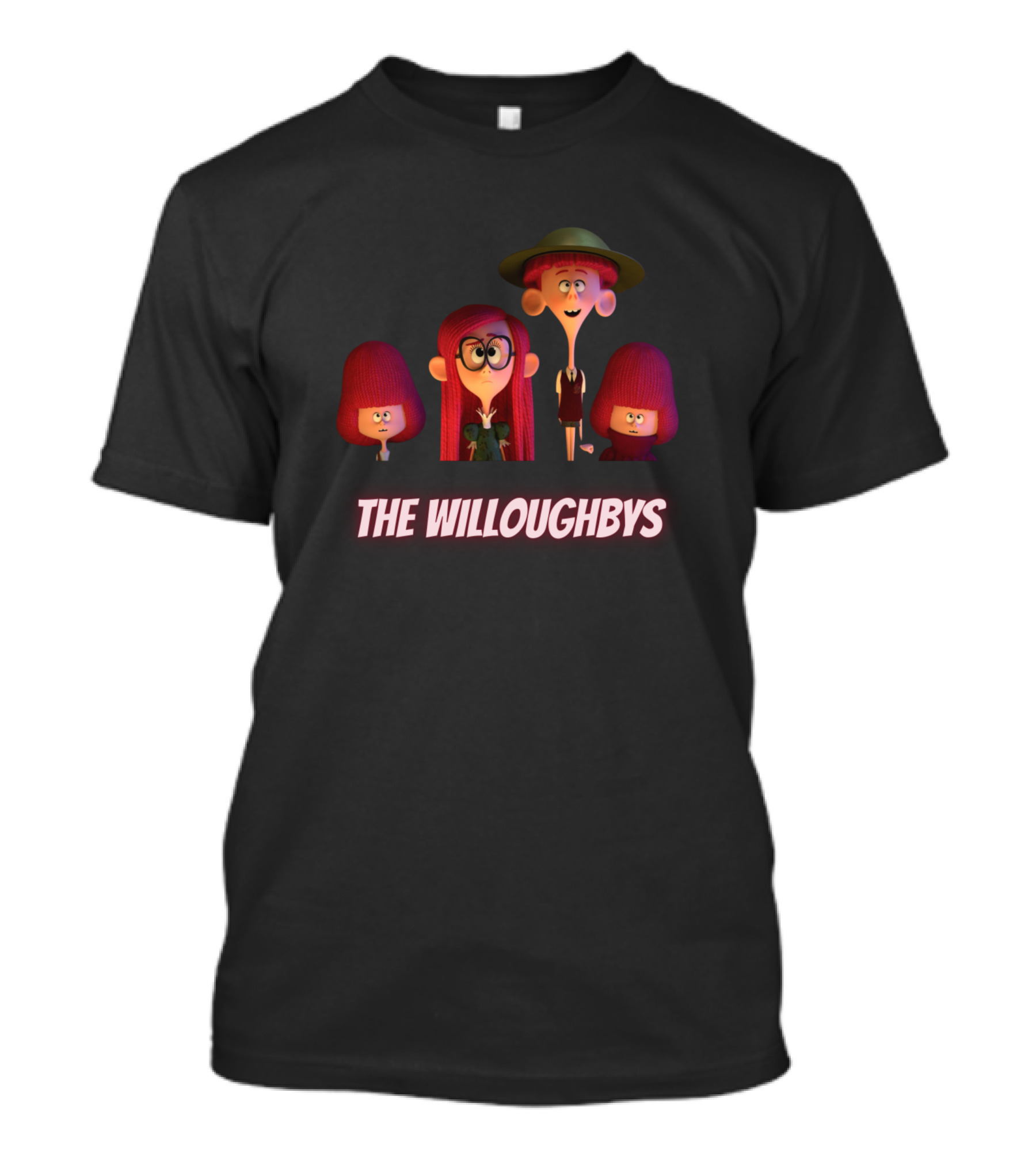 The Willoughbys Animated Family Characters T-Shirt