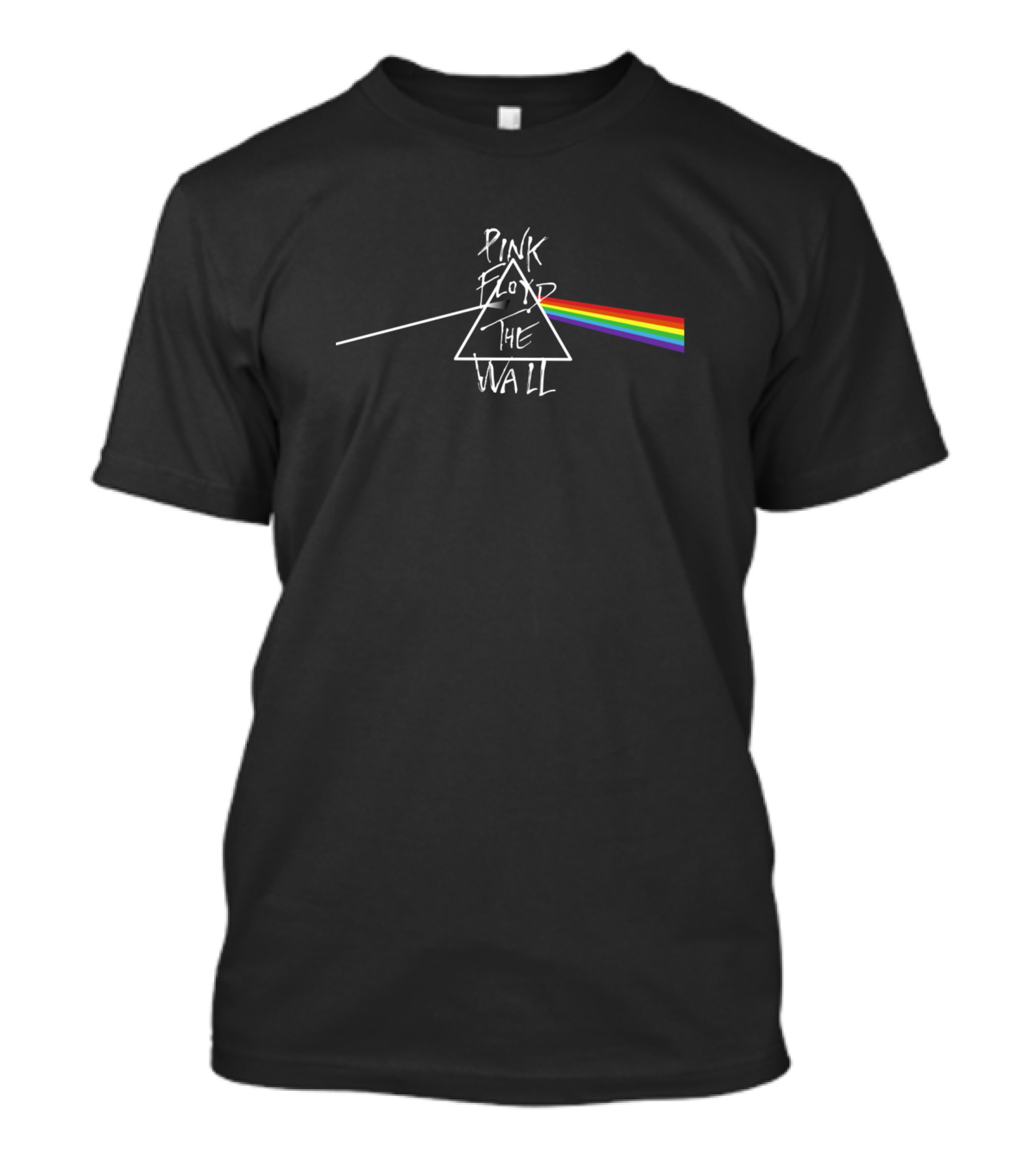 Pink Floyd The Wall Prism Rainbow T-Shirt