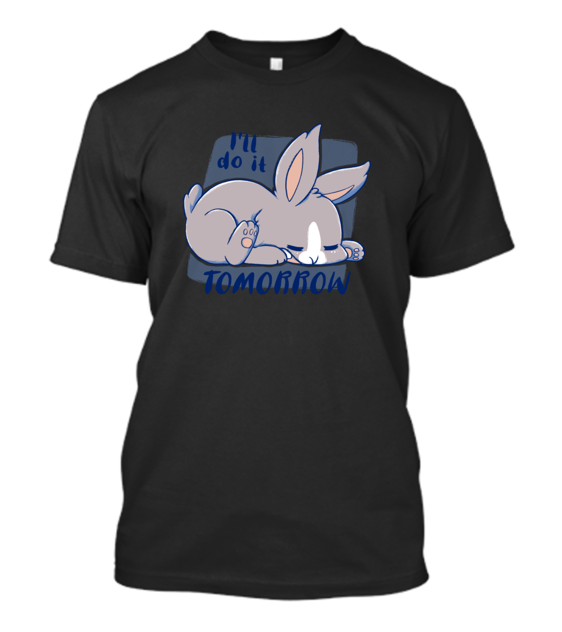 I'll Do It Tomorrow Sleeping Bunny T-Shirt