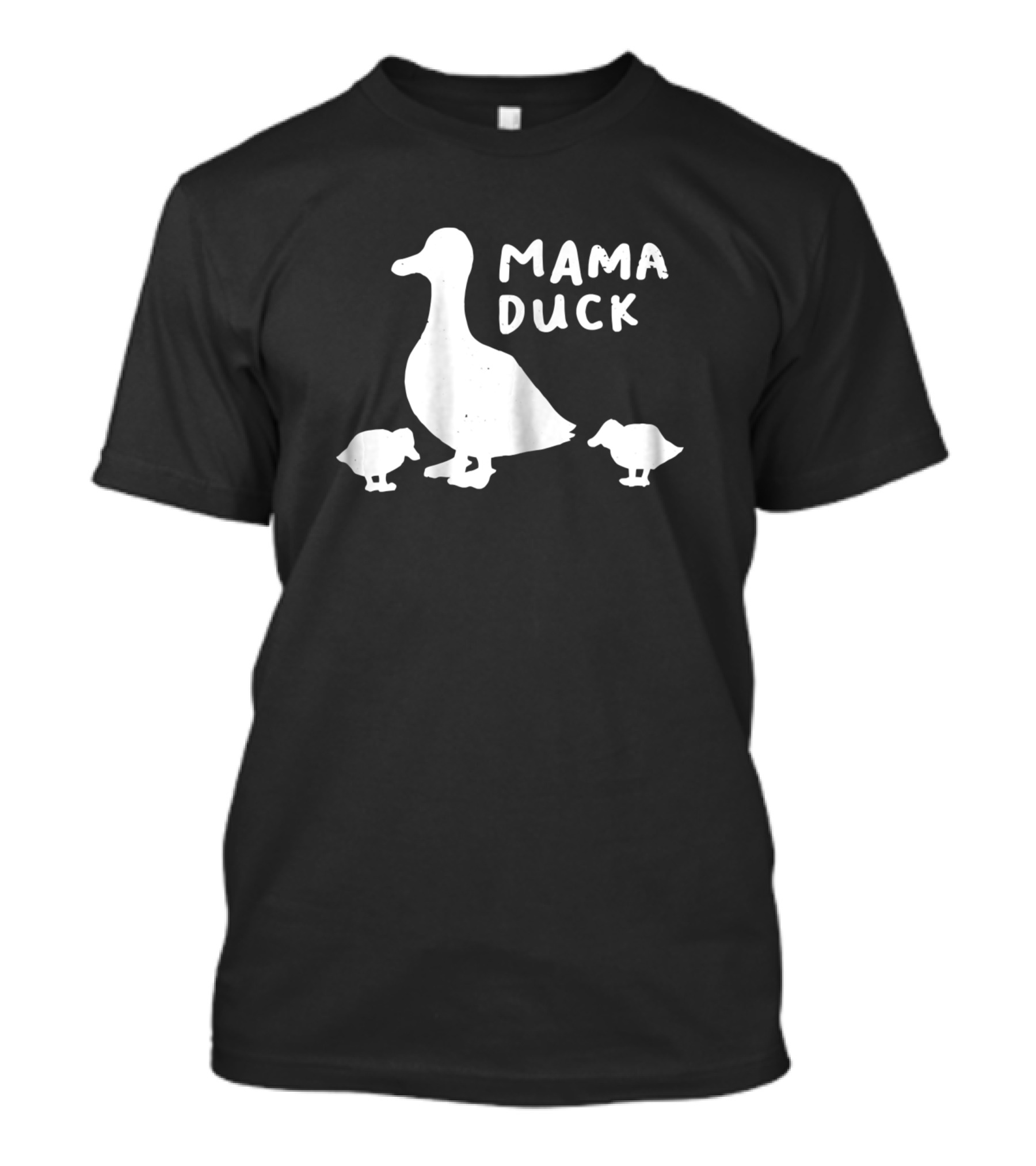 Mama Duck And Duckling Babies Comedy T-Shirt