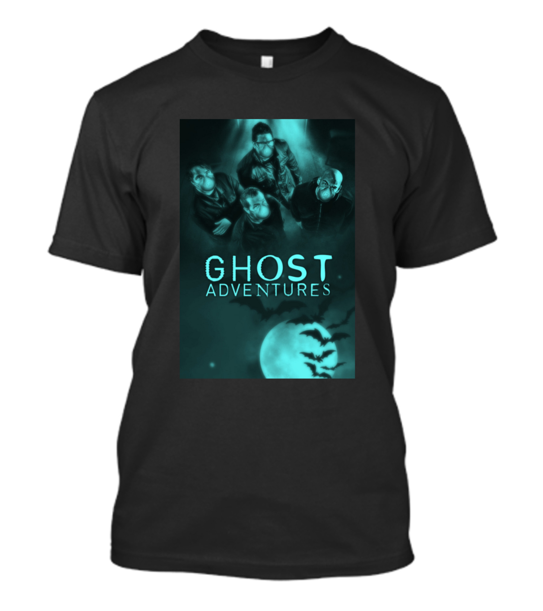 Ghost Adventures Zak Bagans Moon Bats T-Shirt