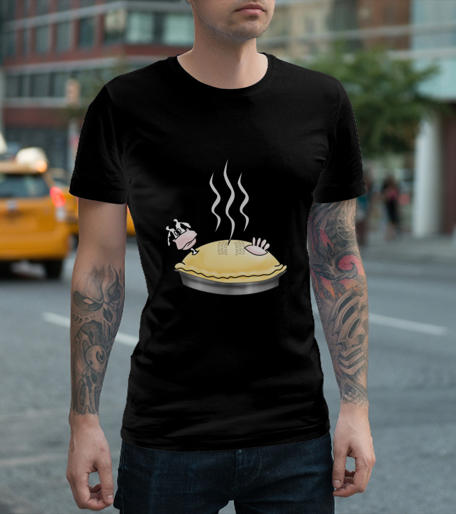 Cowpie 12 Salty Heifers Farm Cow Pie Cartoon T-Shirt