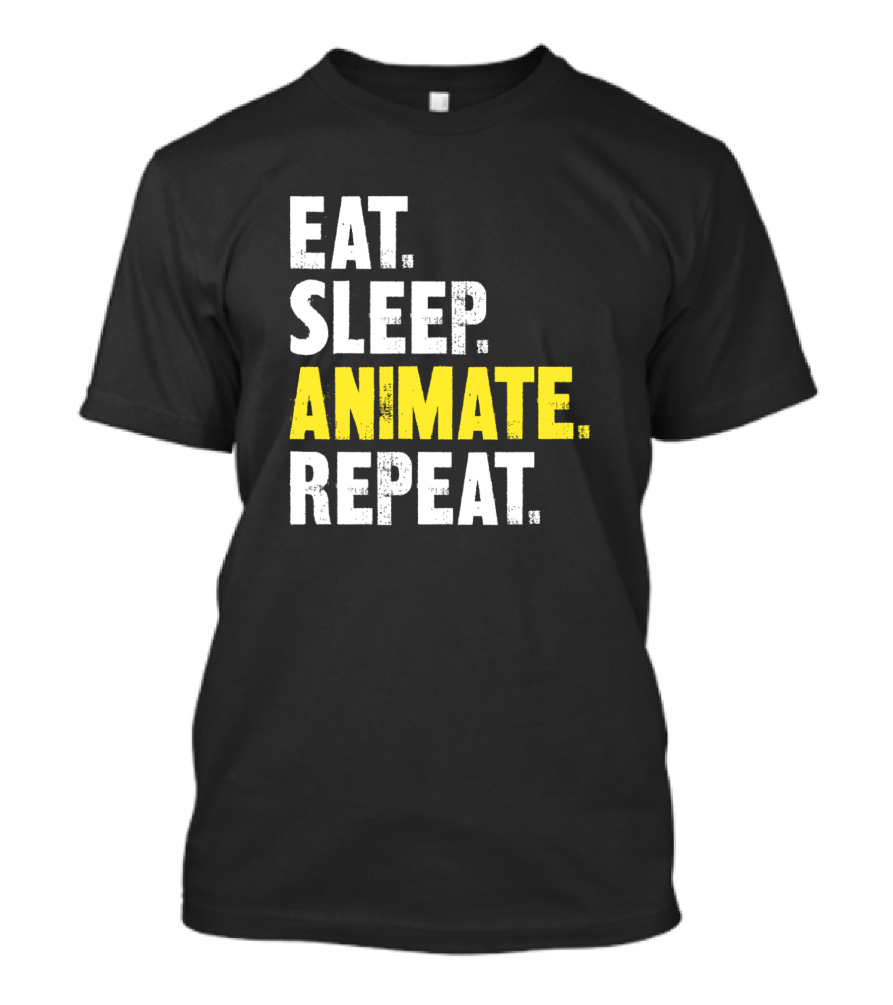 Eat Sleep Animate Repeat Animator Lifestyle Cycle T-Shirt