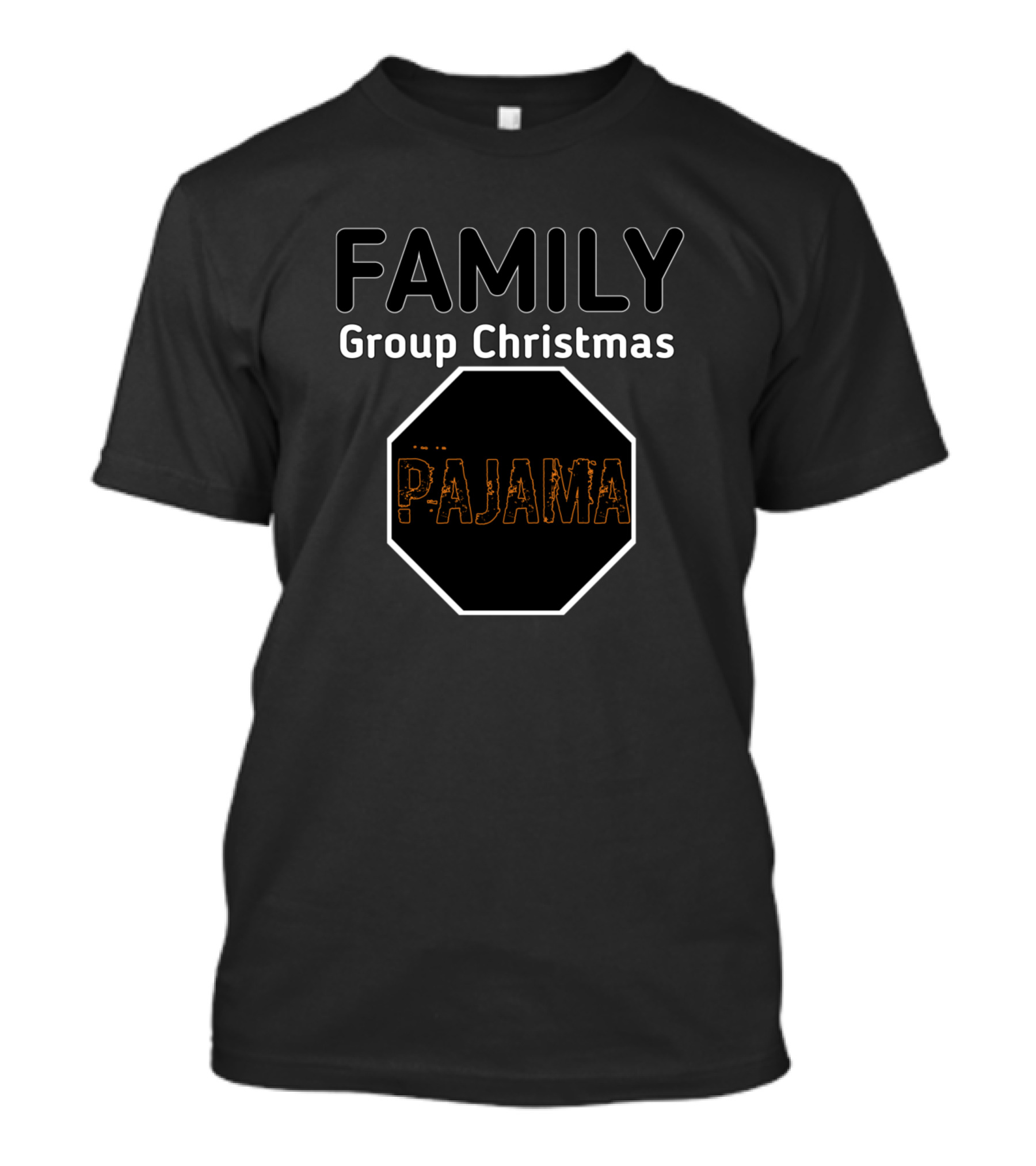 FAMILY Group Christmas Pajama T-Shirt