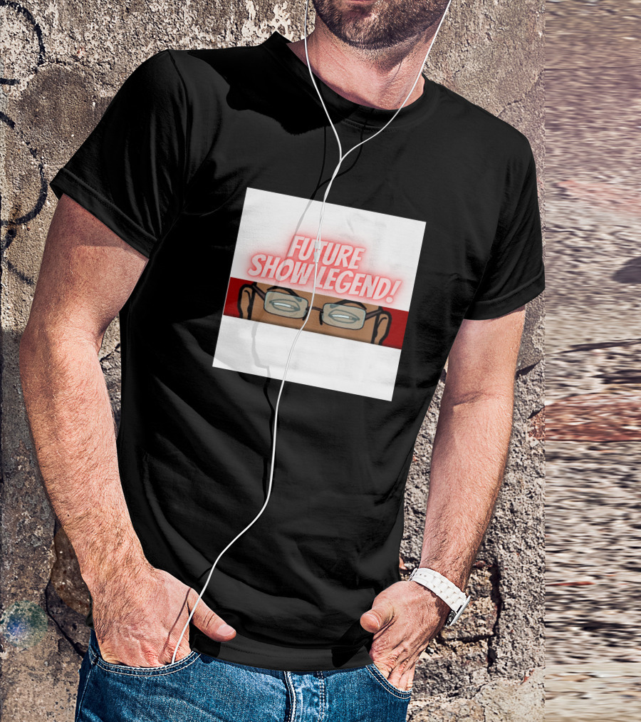 FUTURE SHOW LEGEND Glasses Iconography T-Shirt