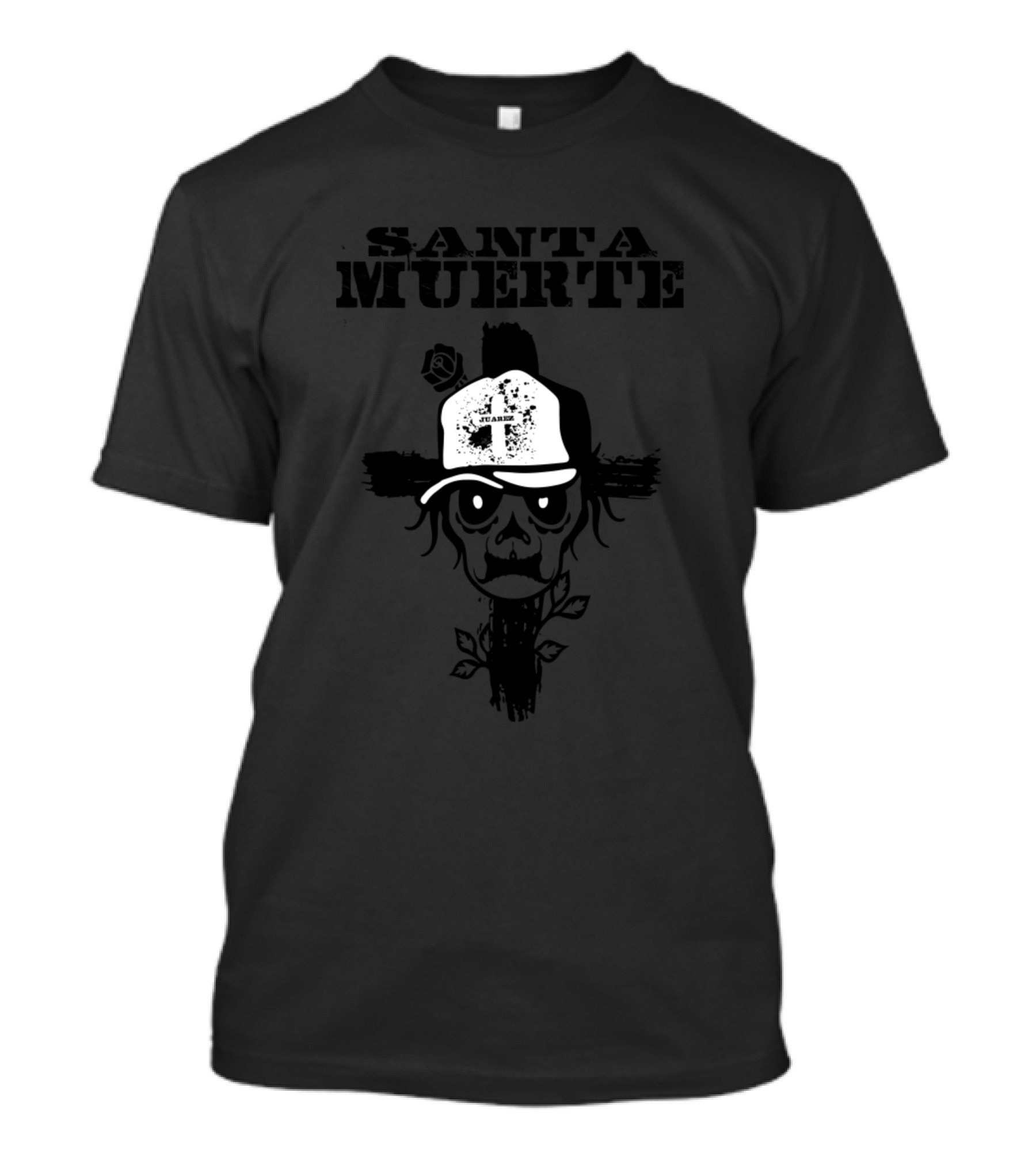 Santa Muerte Juarez Mexico Gangster T-Shirt