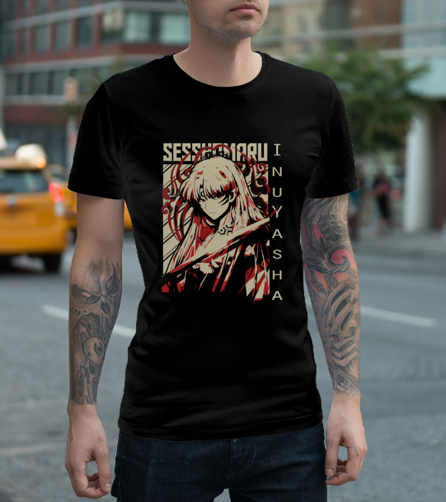 Sesshomaru Inuyasha Anime Character T-Shirt