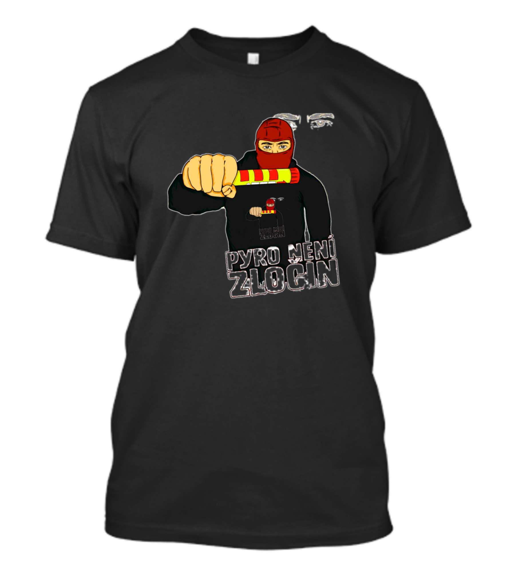 Pyro Neni Zlocin Casual Ultras Hooligan Enthusiast T-Shirt