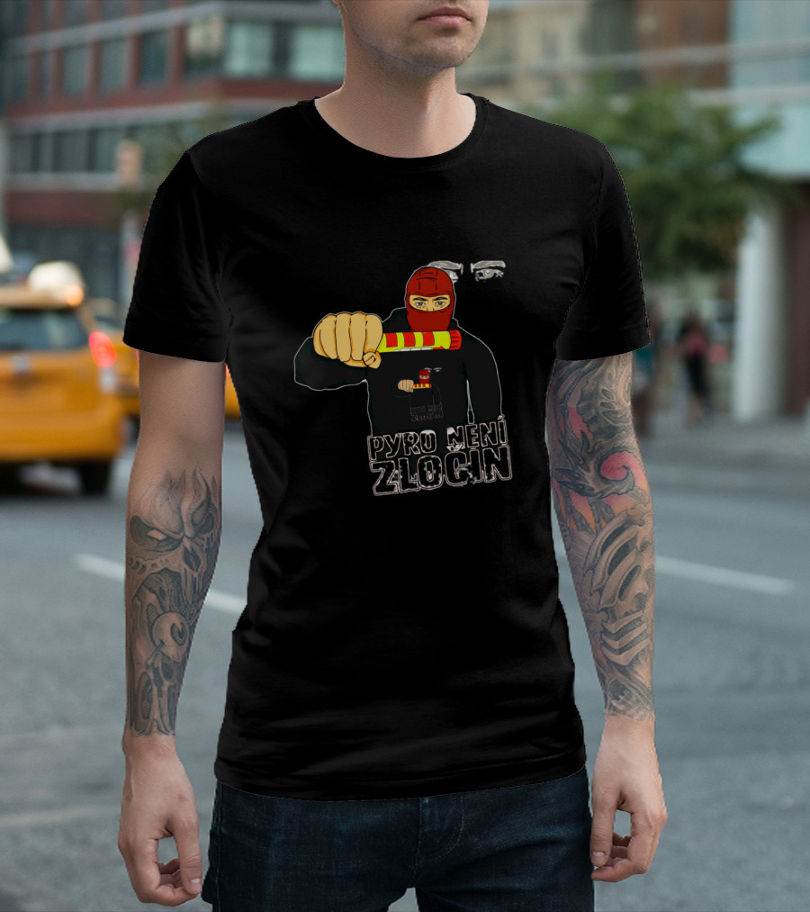 Pyro Neni Zlocin Casual Ultras Hooligan Enthusiast T-Shirt