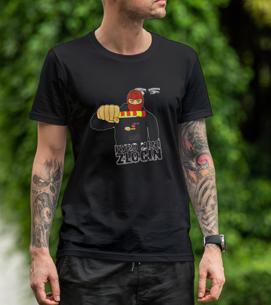 Pyro Neni Zlocin Casual Ultras Hooligan Enthusiast T-Shirt