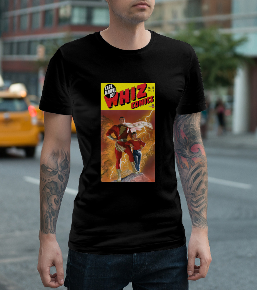 Capt. Marvel 10¢ Whiz Comics No. 22 Oct 3 T-Shirt
