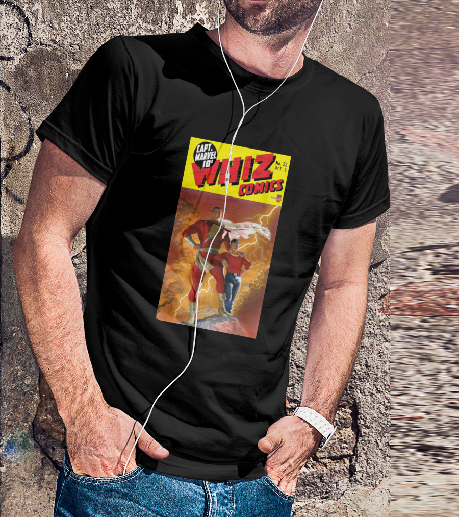 Capt. Marvel 10¢ Whiz Comics No. 22 Oct 3 T-Shirt